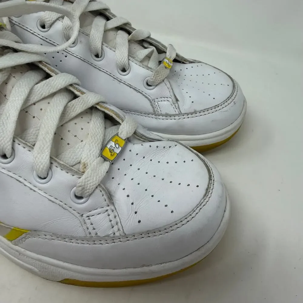 Vintage Reebok G-Unit G6 White Yellow Size Men 7 / Women 8.5 2003 Y2K